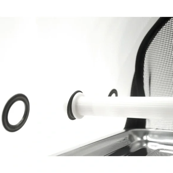 Bird Small Pets Carrier Breathable Travel Cage W/Perch Foldable Size Large New - Picture 13 of 13